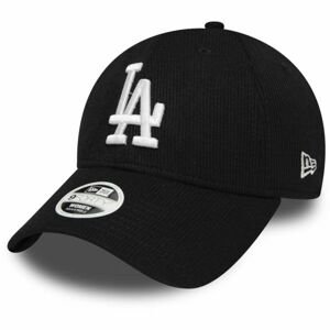 New Era 9FORTY W MLB RIBBED JERSEY LOS ANGELES DODGERS černá UNI - Dámská klubová kšiltovka