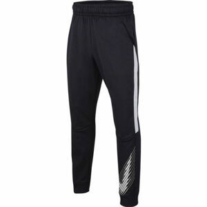 Nike THERMA GFX TAPR PANT B černá M - Chlapecké tepláky