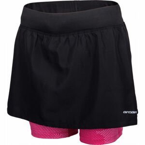Arcore ARIANA růžová XS - Dámské běžecké šortky se sukní
