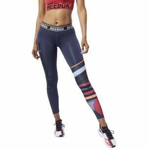 Reebok WOR MYT ENGINEERED TIGHT tmavě modrá S - Dámské legíny