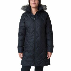 Columbia ICY HEIGHTS II MID LENGHT DOWN JACKET Dámská zimní bunda, černá, veľkosť XS