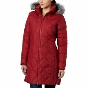 Columbia ICY HEIGHTS II MID LENGHT DOWN JACKET Dámská zimní bunda, červená, velikost XS