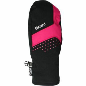 Blizzard MITTEN JNR SKI GLOVES Rukavice, Růžová, velikost 4