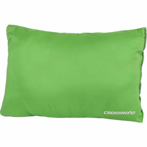 Crossroad TRAVEL PILLOW Sbalitelný cestovní polštářek, zelená, velikost UNI