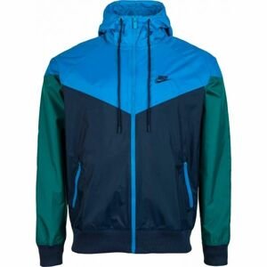 Nike NSW HE WR JKT HD M Pánská bunda, tmavě modrá, velikost XL