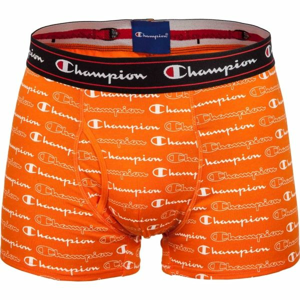 Champion BOXER CHAMPION ROCHESTER oranžová M - Pánské boxerky