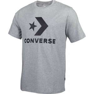 Converse STAR CHEVRON TEE Pánské tričko, šedá, velikost