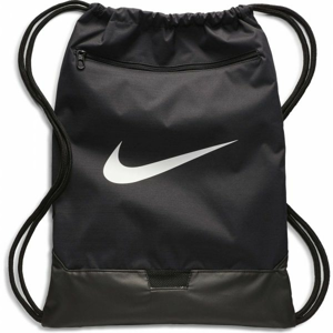 Nike BRASILIA GYMSACK Gymsack, černá, velikost UNI
