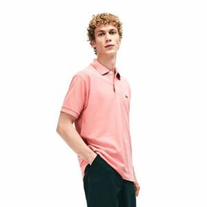 Lacoste S/S BEST POLO světle růžová M - Pánské polo tričko