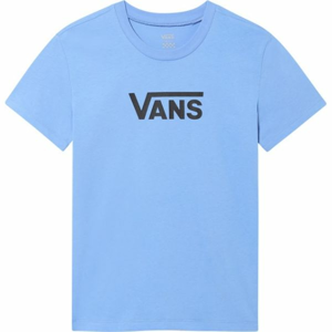 Vans WM FLYING V CREW TEE modrá M - Dámské tričko