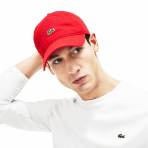 Lacoste CAP červená UNI - Pánská kšiltovka