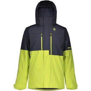 Scott ULTIMATE DRYO 10 JACKET Pánská lyžařská bunda, reflexní neon, velikost XL