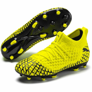 Puma FUTURE 4.3 NETFIT FG/AG JR žlutá 3 - Dětské kopačky