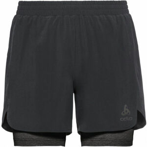 Odlo 2-IN-1 SHORTS MILLENNIUM LENCOOL PRO černá M - Pánské šortky