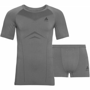 Odlo UNDERWEAR SET PERFORMANCE EVOLUTION Set sportovního prádla, Šedá,Tmavě šedá, velikost