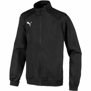 Puma LIGA SIDELINE JACKET JR černá 140 - Chlapecká sportovní bunda