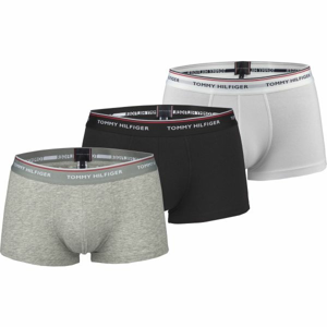 Tommy Hilfiger 3P LR TRUNK Pánské boxerky, bílá, velikost M