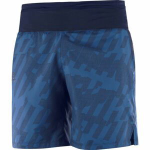 Salomon XA TRAINING SHORT M modrá S - Pánské šortky