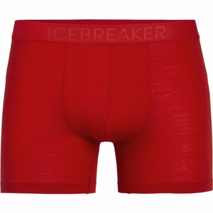 Icebreaker ANATOMICA COOL-LITE BOXERS M Pánské boxerky, červená, velikost XL