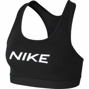 Nike MED BAND HBRGX BRA NO PAD černá XL - Dámská sportovní podprsenka