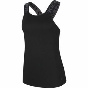 Nike NP DRY ELASTIKA TANK ESS W černá S - Dámské sportovní tílko