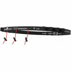 Compressport RACE BELT Běžecký opasek, černá, velikost