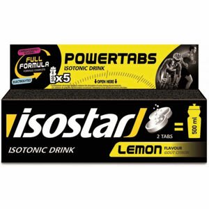 Isostar TABLETY BOX 120 G CITRON Rozpustný isotonický nápoj v tabletách, , velikost