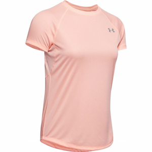 Under Armour SPEED STRIDE SHORT SLEEVE oranžová S - Dámské tričko