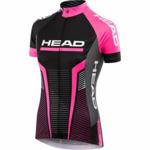 Head JERSEY TEAM Dámský cyklistický dres, černá, veľkosť S