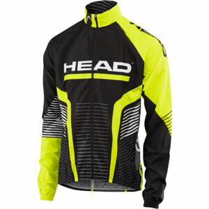 Head MEN ANORAK TEAM Pánská cyklistická bunda, černá, velikost 2xl