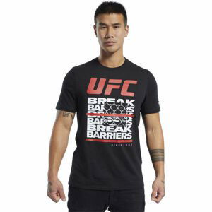 Reebok UFC FG CAPSULE T černá M - Pánské triko