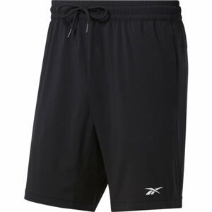 Reebok WORKOUT WOVEN SHORT Pánské tréninkové kraťasy, černá, veľkosť XXL