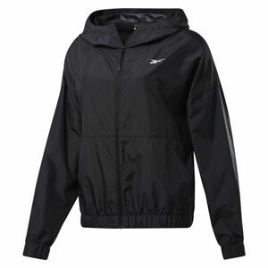 Reebok TE LINEAR LOGO JACKET Tréninková bunda, černá, velikost L