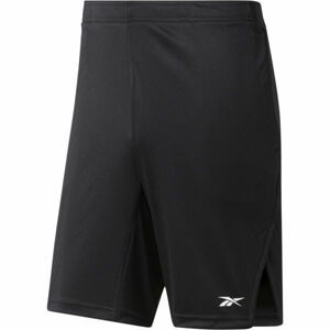 Reebok WORKOUT COMM KNIT SHORT Kraťasy, černá, veľkosť L