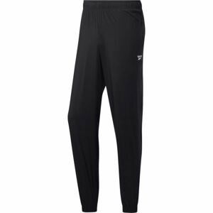 Reebok TE WVN C LINED PANT Pánské kalhoty, černá, velikost S