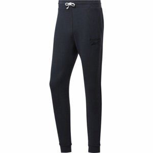 Reebok TE MELANGE PANT černá XL - Pánské kalhoty