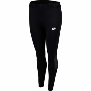 Lotto VABENE W II LEGGING PRT 3 PL černá S - Dámské legíny