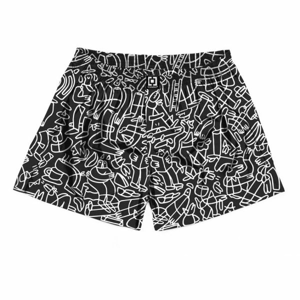 Horsefeathers MANNY LUCAS BOXER SHORTS černá M - Pánské boxerky