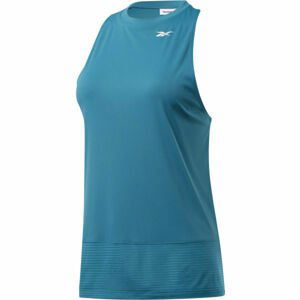 Reebok WOR Mesh Tank Dámské tílko, zelená, velikost XS