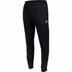 Umbro TRAINING WOVEN PANT Pánské sportovní kalhoty, Černá,Bílá, velikost L