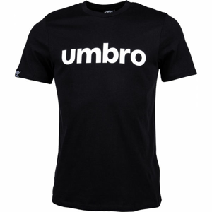 Umbro LINEAR LOGO GRAPHIC TEE černá M - Pánské triko