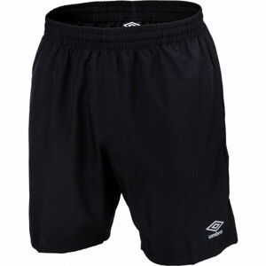 Umbro TRAINING WOVEN SHORT Pánské sportovní kraťasy, Černá,Bílá, velikost M