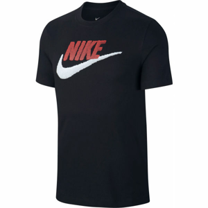 Nike NSW TEE BRAND MARK M černá S - Pánské tričko