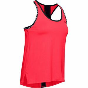 Under Armour KNOCKOUT TANK růžová M - Dámské tílko