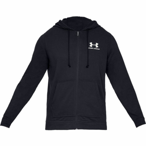 Under Armour SPORTSTYLE TERRY FZ černá L - Pánská mikina