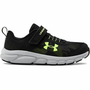 Under Armour PS ASSERT 8 AC Chlapecká běžecká obuv, černá, velikost 33