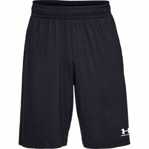 Under Armour COTTON LOGO SHORTS černá S - Pánské kraťasy