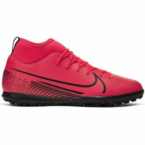 Nike JR MERCURIAL SUPERFLY 7 CLUB TF Dětské turfy, růžová, velikost 35.5