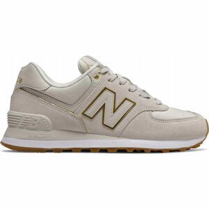 New Balance WL574SOA Dámská volnočasová obuv, béžová, velikost 36