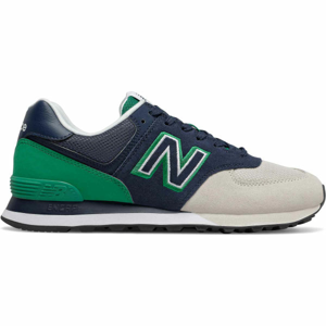 New Balance ML574UPZ zelená 8.5 - Pánská volnočasová obuv